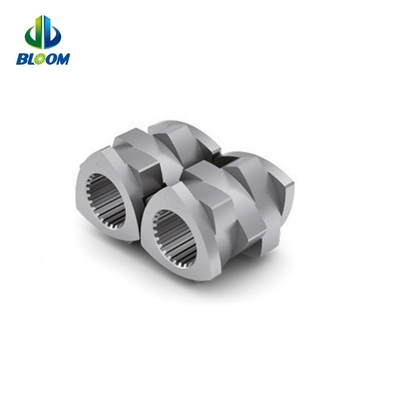 อะไหล่การซ่อมแซม extruder ส่วนสกรูสําหรับการผลิต Fluoroplastic Fluorrubber