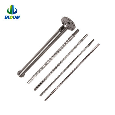 โลหะ single screw และถังความต้านทานต่อการกัดกร่อนสําหรับเครื่องปั่นฉีด