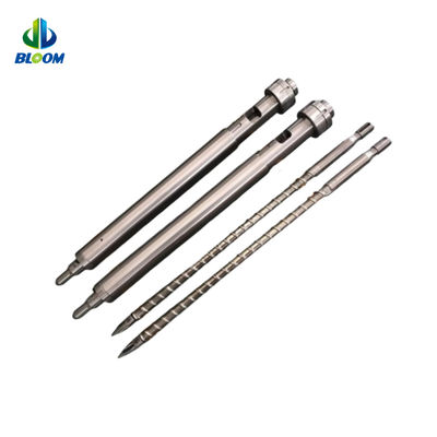 โลหะ single screw และถังความต้านทานต่อการกัดกร่อนสําหรับเครื่องปั่นฉีด