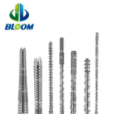กระบอกสกรู / กระบอกสกรูคู่ทรงโคลน / กระบอกสกรู extruder สําหรับ extrusion ท่อ