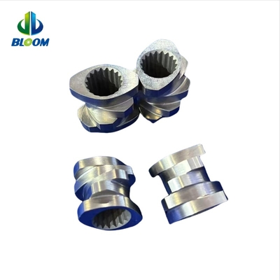 ZSK Twin Extruder Parts Screw Elements สําหรับการผลิตสลอร์รี่แบตเตอรี่ลิเดียม