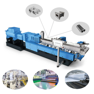 ผู้ผลิตจีน ZSK Double Twin Extruder Parts ส่วนสกรูสำหรับสารละลายแบตเตอรี่ลิเธียม