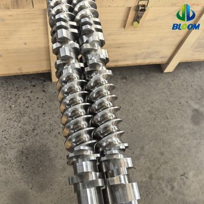 High Temperature Resistant Customizable Extruder Shaft with Nickel Chrome Tungsten Composite Liner for PEEK PVDF Production