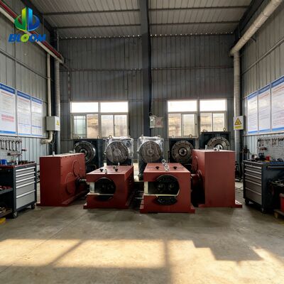 กระปุกเกียร์รุ่น SJ SZ65 สำหรับเครื่องอัดรีดสกรูเดี่ยวแนวตั้ง พร้อมการแปลงแรงบิดสูง