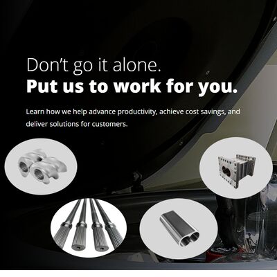 CNC Precision Machined Twin Screw Extruder Parts with Wear and Corrosion Resistance ในขนาดที่กําหนดเอง