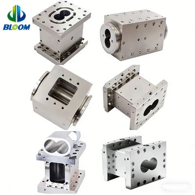 CNC Precision Machined Twin Screw Extruder Parts with Wear and Corrosion Resistance ในขนาดที่กําหนดเอง