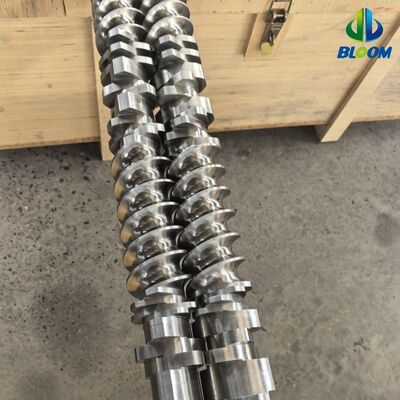 CNC Precision Machined Twin Screw Extruder Parts with Wear and Corrosion Resistance ในขนาดที่กําหนดเอง