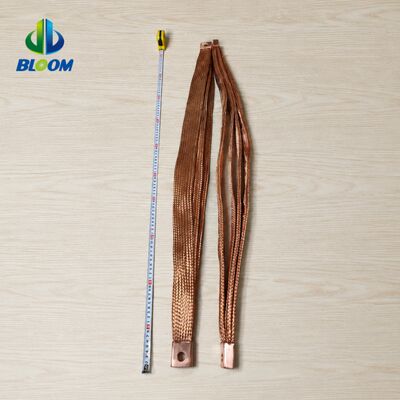 เครื่องเชื่อมต่อยืดหยุ่นที่ผูกด้วยทองแดงบริสุทธิ์ที่มีพื้นผิวเคลือบด้วยนิกเกิลและอุปกรณ์ประกอบความละเอียดตามความต้องการสําหรับการกระจายพลังงาน