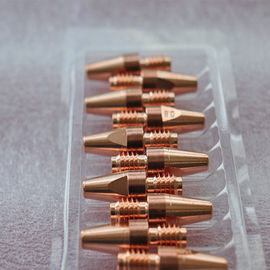 Binzel MIG วัสดุเชื่อม MAG Torches 240D / 401D / 501D / 155LW / 255LW CuCrZr เคล็ดลับการติดต่อ