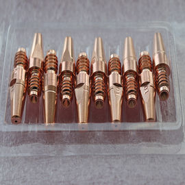 นำไปใช้กับ Binzel /Trafimet/Miller/Kemppi/OTC/Fronius/ESAB/Lincoin/Panasonic Brand CuCrZr Contact Tip M6/M8