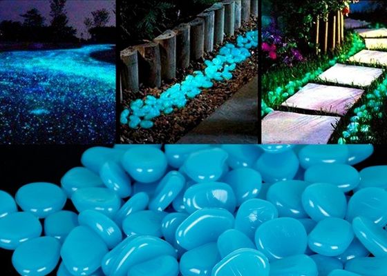 3mm ตกแต่งสวนเรซิ่นกรวดหินเรืองแสง