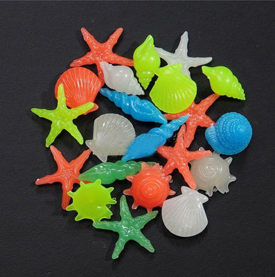 สิ่งมีชีวิตทางทะเลประเภท 3mm Night Glow Pebbles สำหรับถังปลา