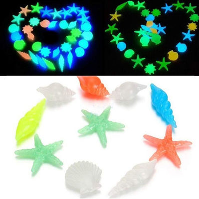 สิ่งมีชีวิตทางทะเลประเภท 3mm Night Glow Pebbles สำหรับถังปลา