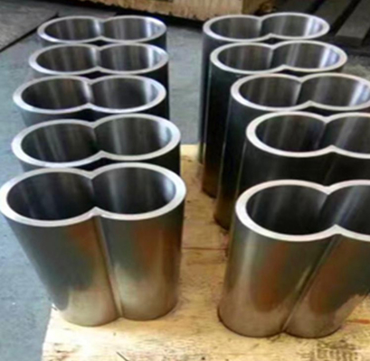 Bimetallic Liner สกรูคู่ Extruder Parts Bimetallic Bushing