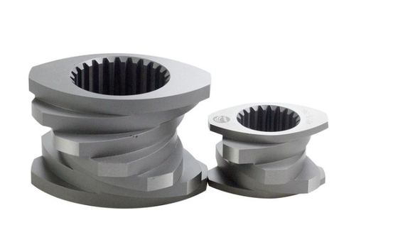 Mini W6Mo5Cr4V2 Liners อะไหล่เครื่องอัดรีดสกรูคู่