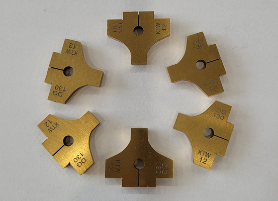 KTW 12 Dressing Blades For Manual Tip Dresser รูปร่างที่กำหนดเอง