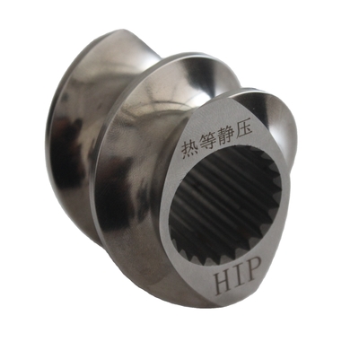 ส่วนประกอบเครื่องอัดรีดสกรูคู่ HIP Process 316L Customized