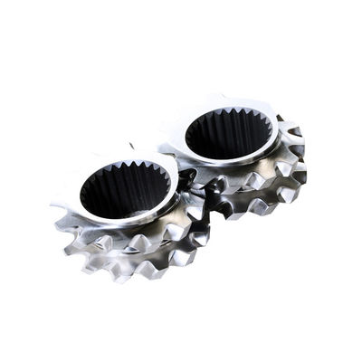 เพลาสกรูคู่และองค์ประกอบสกรูสำหรับเครื่องอัดรีดถุงพลาสติก