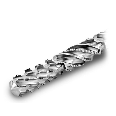 กระบอกอัดรีดสกรูเดี่ยวสำหรับเครื่องเม็ด Bimetallic