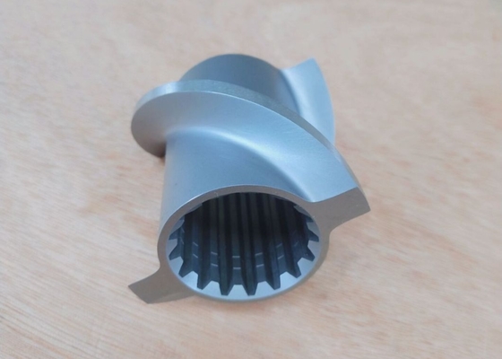 องค์ประกอบสกรูกลึง CNC สำหรับเครื่องอัดรีดสกรูคู่ Leistritz Zse Series