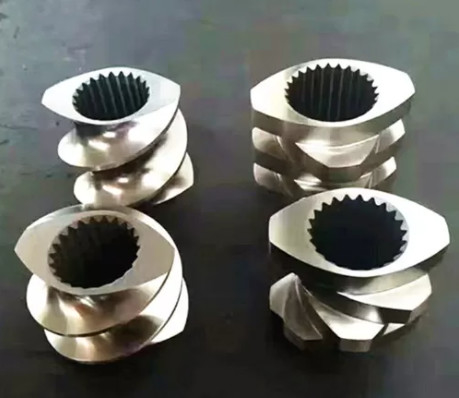 Type 75 Twin Screw Extruder Elements สำหรับชิ้นส่วนอะไหล่เครื่องอัดรีดพลาสติกวิศวกรรม