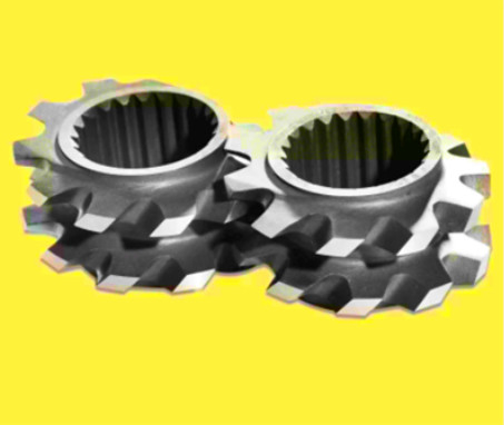Leitritz Twin Screw Extruder Parts การบำบัดสูญญากาศดับ