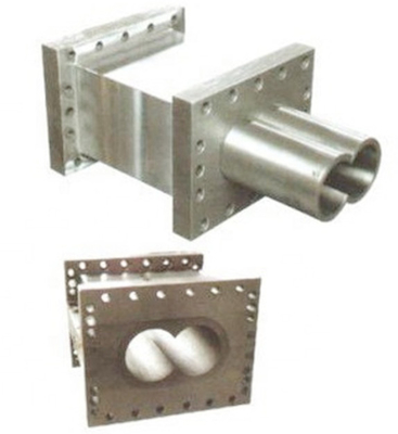 ZSE87 Twin Screw Extruder Barrel ของ HIP Bimetallic Power WR14 Material