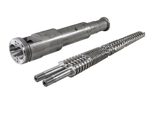 Bimetallic Twin Conical Screw และ Barrel Design สำหรับ Wpc